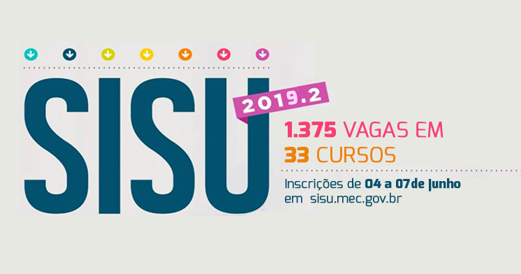 UFRB oferta 1.375 vagas em 33 cursos de graduação na 2ª edição do Sisu em 2019