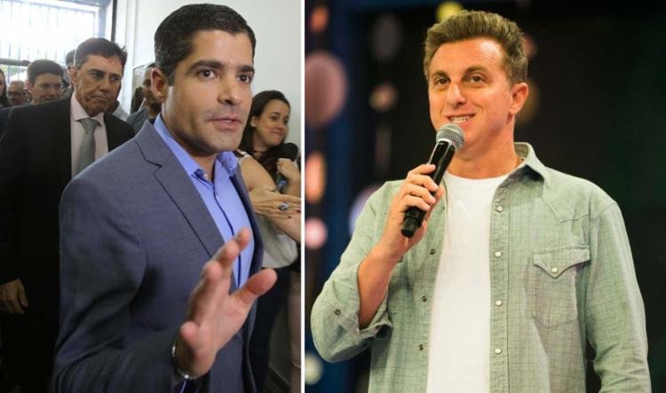 Luciano Huck janta com ACM Neto no Rio visando candidatura à presidência em 2021