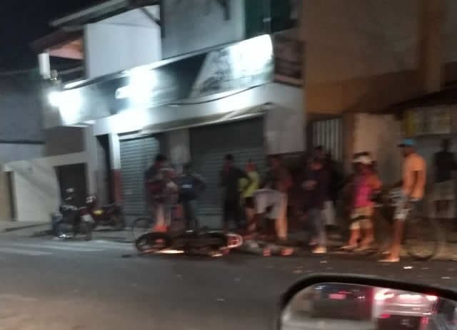 Colisão entre motocicletas deixa ferido em Amargosa