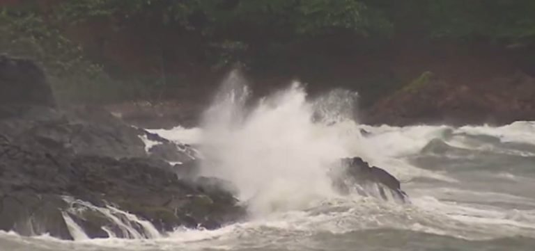 Marinha estende alerta de ventos de até 74 km/h no sul do estado