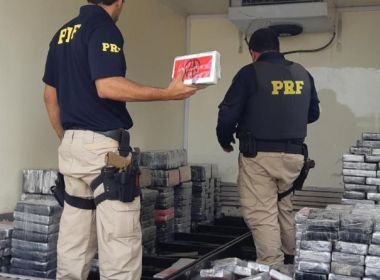 Feira de Santana: PRF apreende 1 tonelada de cocaína; droga iria para Valença