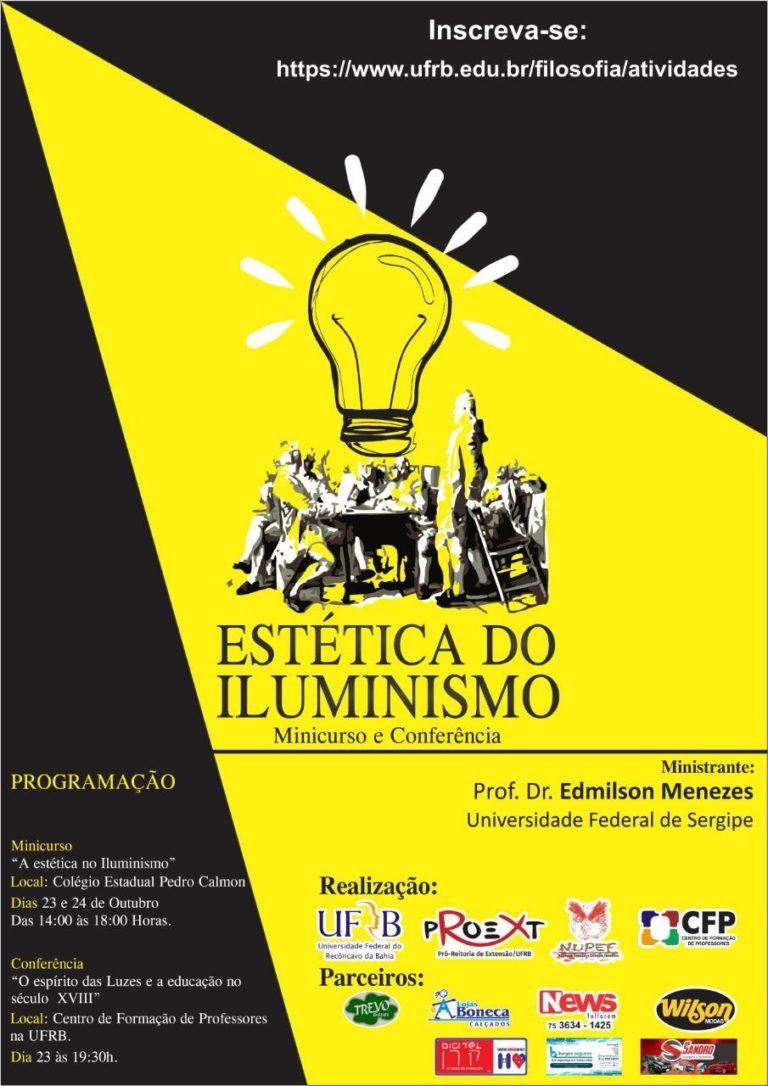 Curso “Estética do Iluminismo” acontece em Amargosa