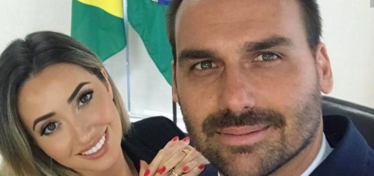 Heloísa Bolsonaro diz passar por ‘perrengue’ com salário de R$ 33 mil do marido, Eduardo