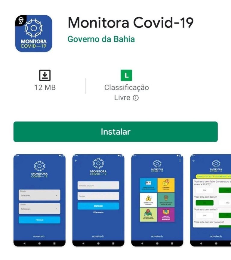 App para monitorar casos de coronavírus é disponibilizado; saiba como baixar