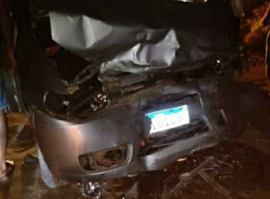 Quixabeira: Prefeito e vice se envolvem em acidente em estrada vicinal
