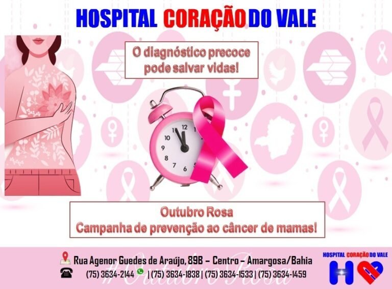 Outubro Rosa no Hospital Coração do Vale