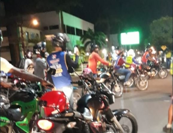 Condutores realizam segundo protesto contra o aumento do combustível em S. A. de Jesus