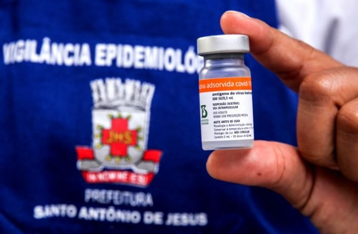 1600 vacinas da segunda dose do Coronavac chegam a Santo Antônio de Jesus