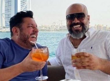 Dupla de Marrone, Bruno posa em Dubai com brasileiro acusado de golpes de R$ 500 milhões