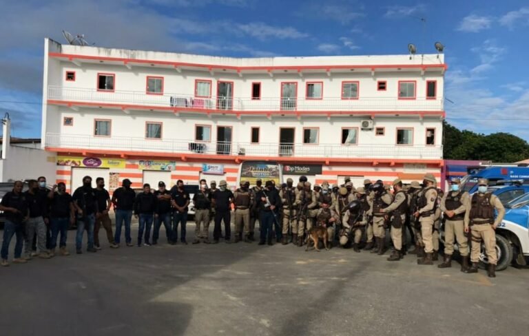 Varzedo: Operação policial prende nove e apreende drogas e armas