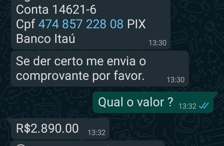 WhatsApp do prefeito de Mutuípe é clonado