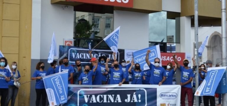 Bancários se articulam em Brasília para garantir vacinação, mas não descartam greve