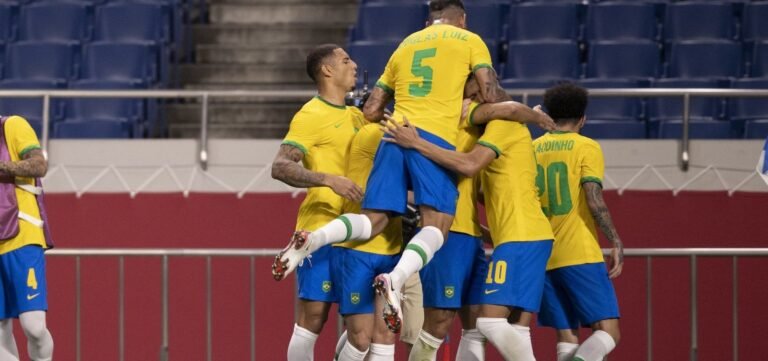 Brasil vence o Egito por 1 a 0 e avança às semifinais nas Olimpíadas