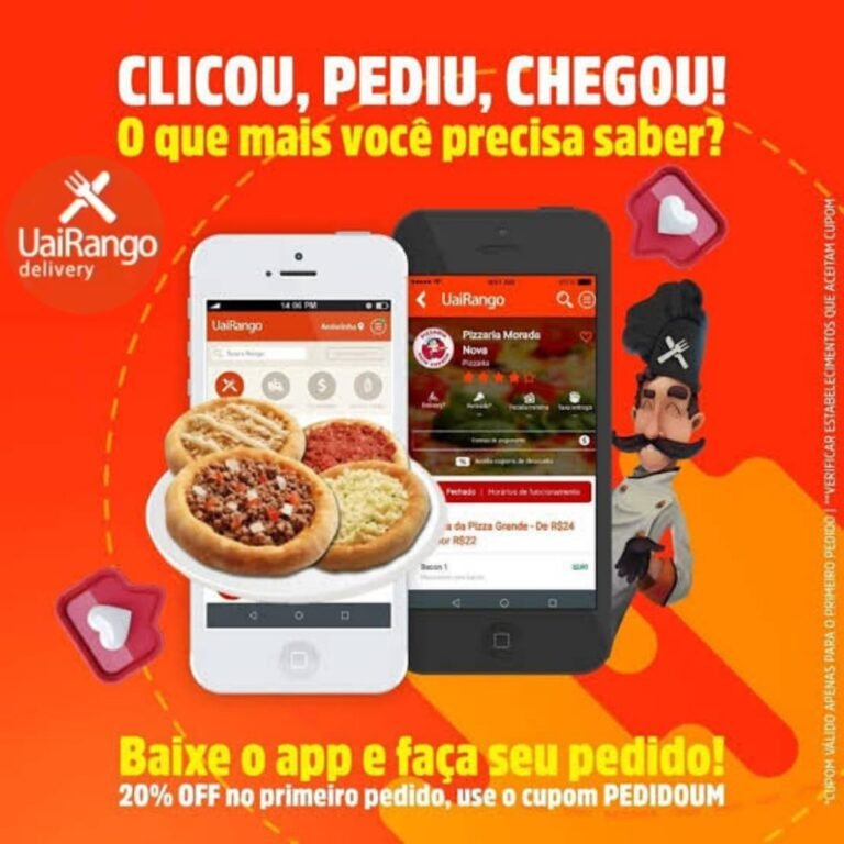 UaiRango: app chega em Amargosa e dá 20% de desconto na primeira compra