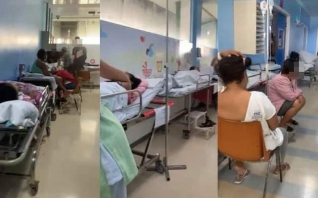 Pacientes são internados em corredores do Hospital Geral Roberto Santos