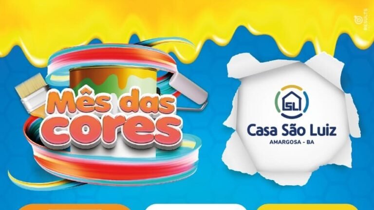 Venha colorir sua casa no “Mês das Cores” da Casa São Luiz!