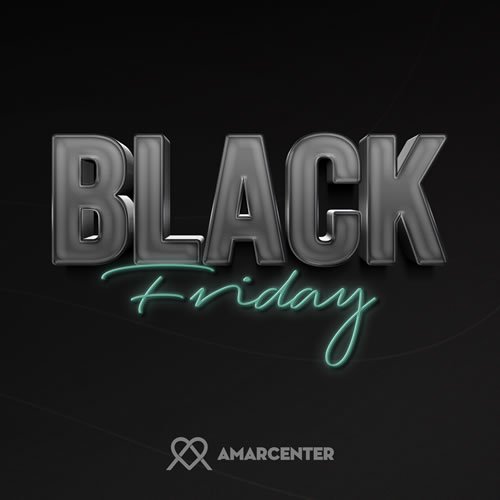 A Black Friday do Amarcenter já começou e trouxe ofertas imperdíveis!