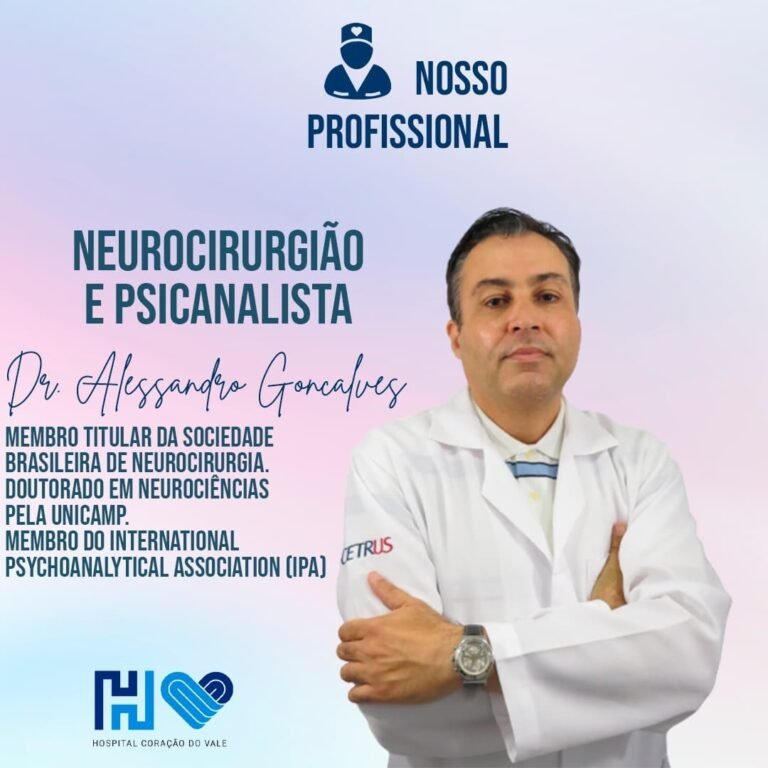 Precisando ir ao neurologista e psicanalista? No Hospital Coração do Vale tem!