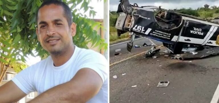 Família confirma morte de policial vítima de acidente com viatura na Chapada