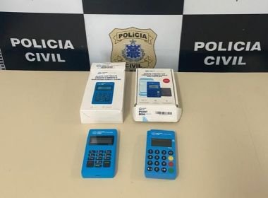 Feira de Santana: Polícia apreende máquinas de cartão usadas em golpe