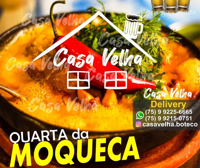 Amargosa: Quarta-feira é dia de Moqueca no Casa Velha.