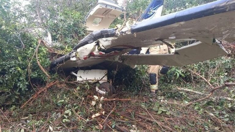 Avião com família de produtor rural da Bahia cai em fazenda de ex-piloto de Fórmula 1￼