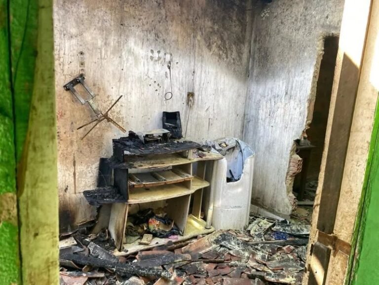 Criança de 9 anos morre em incêndio na casa onde morava