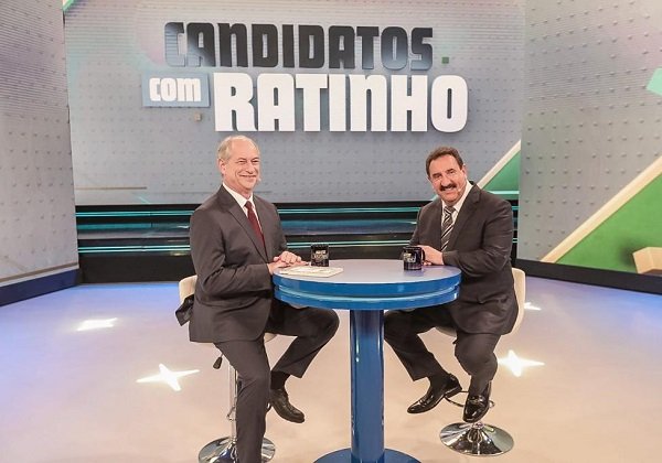 Ciro alfineta Lula e Bolsonaro no programa do Ratinho: ‘Não tenho filho ladrão’