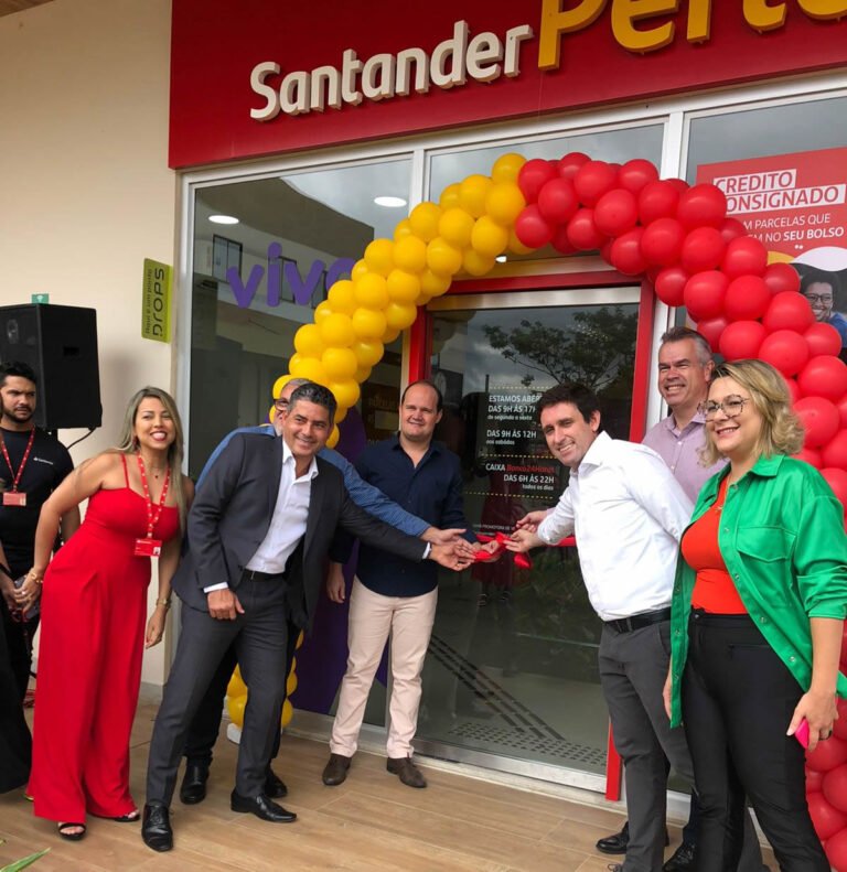 Loja Santander Perto é inaugurada no Amarcenter, em Amargosa