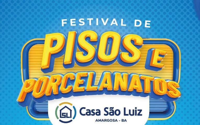 Começou o Festival de Pisos e Porcelanatos da Casa São Luiz