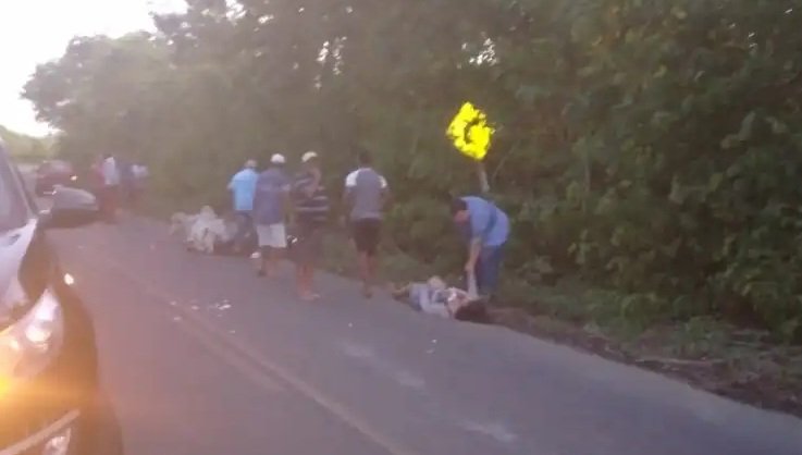 Motociclista colide em animal na BA-540, entre Mutuípe e Amargosa