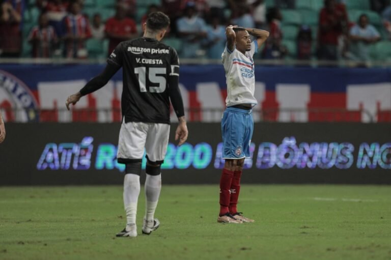 Bahia perde para o Botafogo em casa e segue sem pontuar no Brasileirão