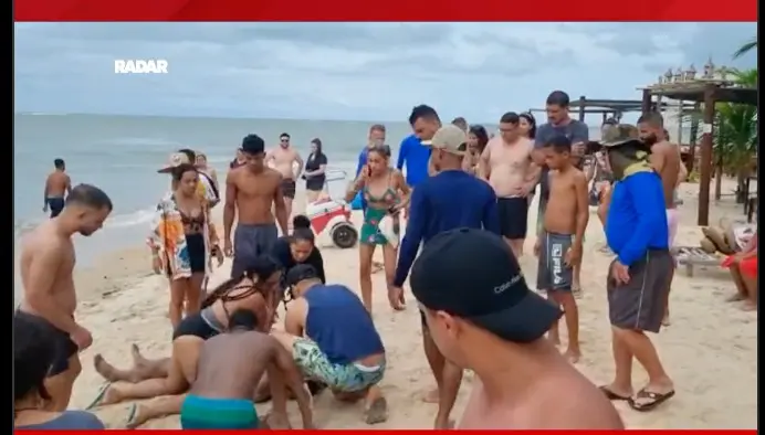 Turistas morrem afogados em praia turística do Sul da Bahia