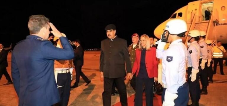 Maduro chega em Brasília para reunião com Lula e outros presidentes sul-americanos
