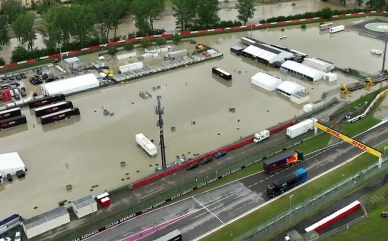 Fórmula 1 cancela GP em Ímola após forte chuva e evacuação