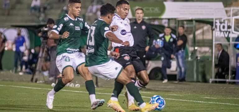 Vitória perde para o Guarani, acumula 2ª derrota seguida e se distancia da liderança da Série B