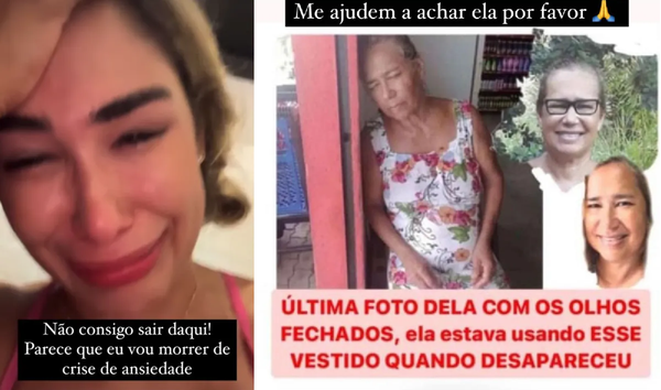 Ex-BBB faz apelo para encontrar mãe que desapareceu em Feira de Santana