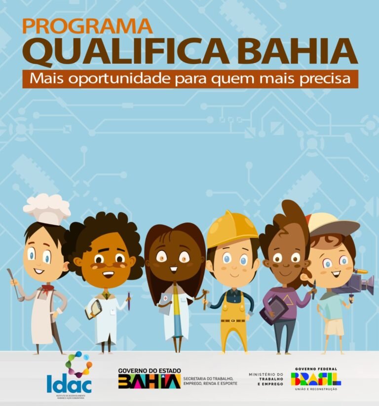 Programa Qualifica Bahia abre inscrições para cursos de Qualificação Profissional em Amargosa