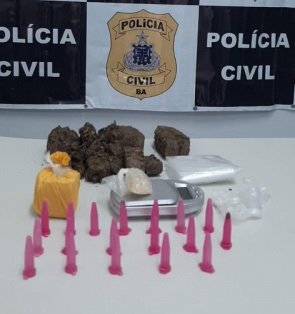 Polícia Civil prende suspeito de tráfico de drogas em Amargosa