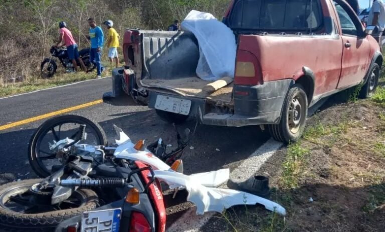 Motociclista morre após colidir com carro na BR-420 em Santa Inês