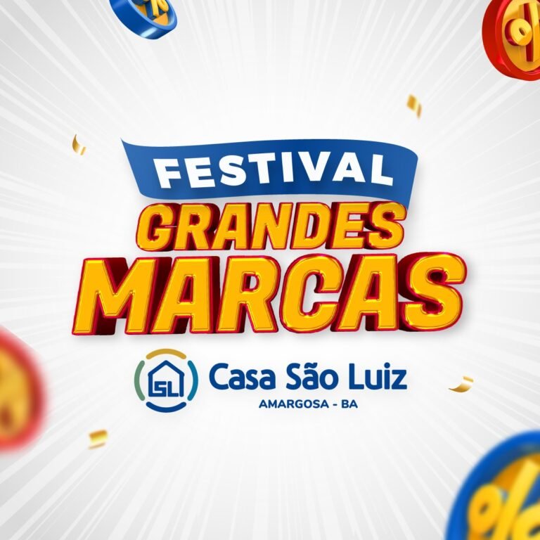 O Festival Grandes Marcas da Casa São Luiz já começou e você não pode perder!