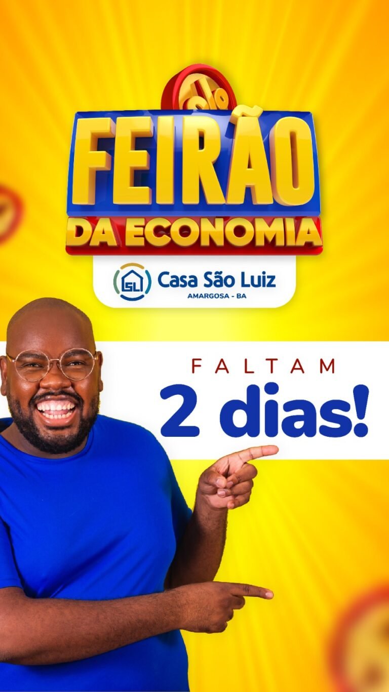 Faltam apenas 2 dias para o Feirão da Economia Casa São Luiz
