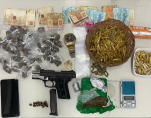 Homens são presos por tráfico de drogas e porte ilegal de arma de fogo em Amargosa: Confira