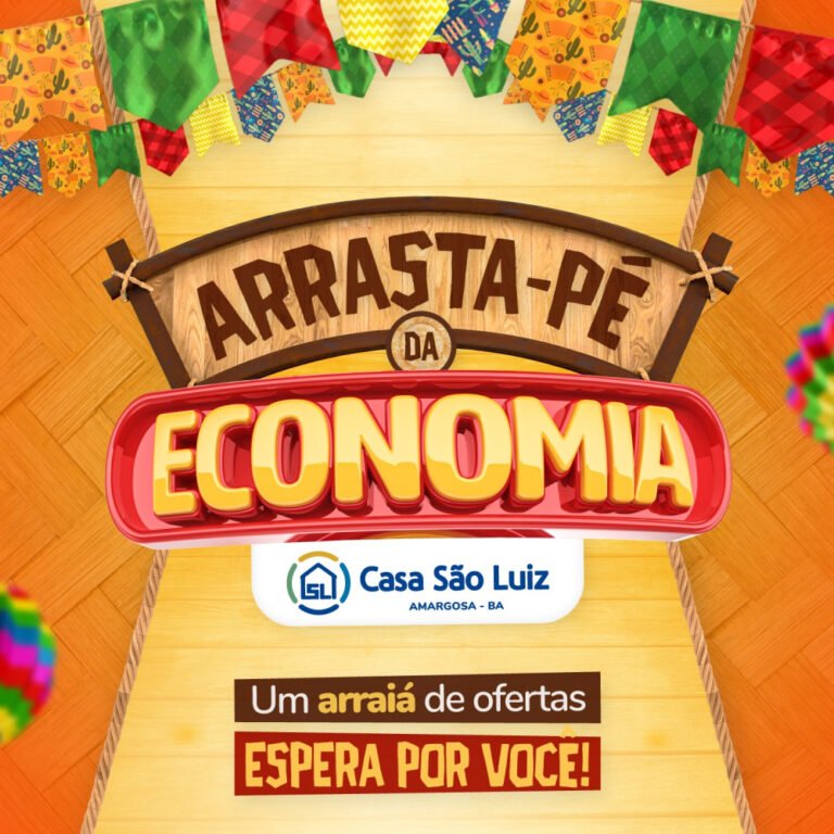 Arrasta-pé da Economia chegou na Casa São Luiz em Amargosa e região