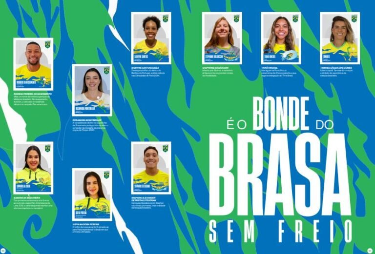 Time Brasil ganha álbum de figurinhas para os Jogos Olímpicos de Paris 2024
